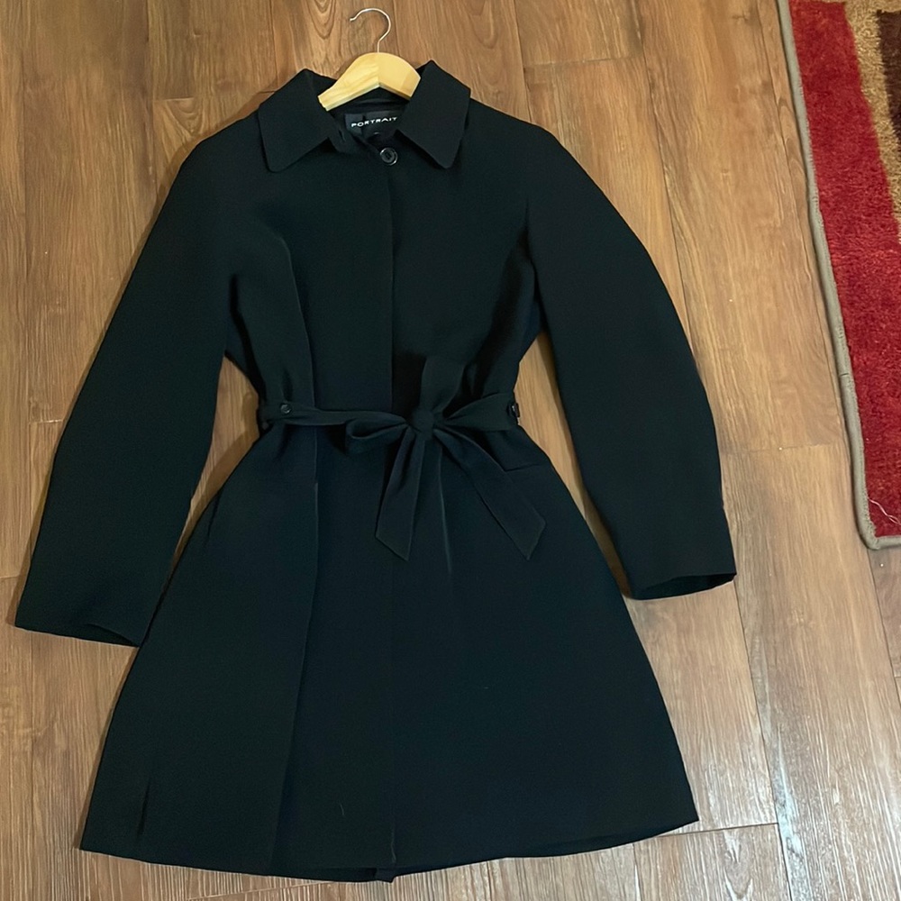 Portrait - Long wrapping coat